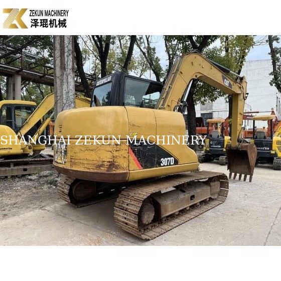 41.5KW استفاده شده Cat 307 Excavator 7 تن استفاده شده Crawler Excavator ساخت و ساز