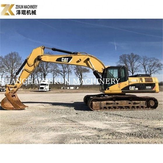 25 تن Caterpillar 325 استفاده شده Excavator خزنده 140KW حرکت نوع خزنده زنجیره