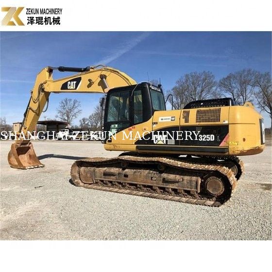 25 تن Caterpillar 325 استفاده شده Excavator خزنده 140KW حرکت نوع خزنده زنجیره