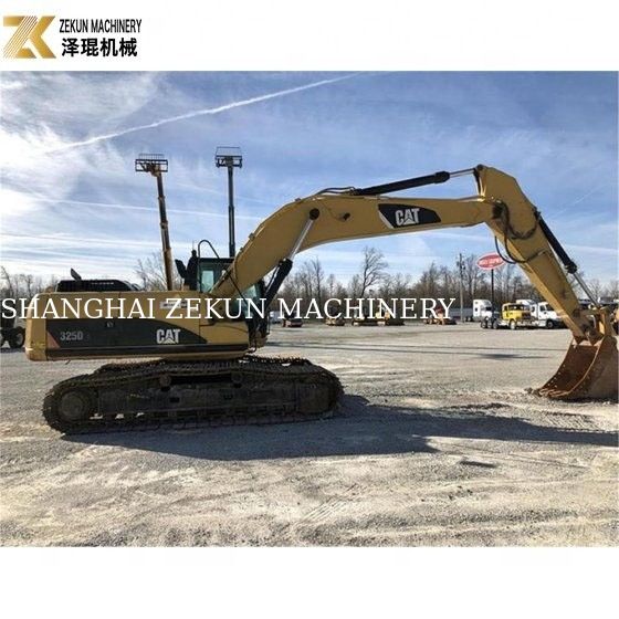 25 تن Caterpillar 325 استفاده شده Excavator خزنده 140KW حرکت نوع خزنده زنجیره