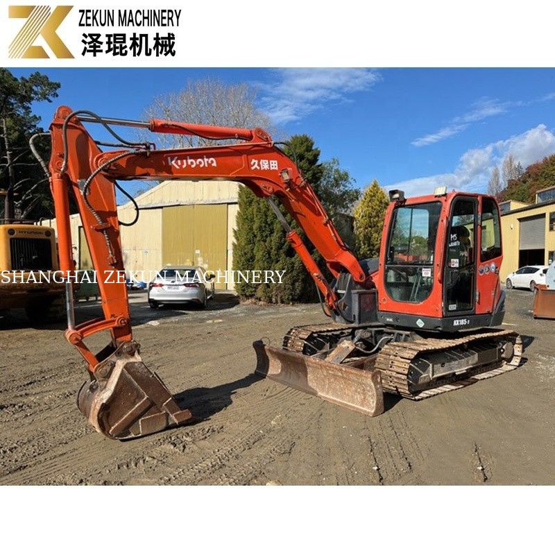 KX185 KX185-3 8 تن مینی حفاری Kubota 185 ماشین حفاری استفاده شده