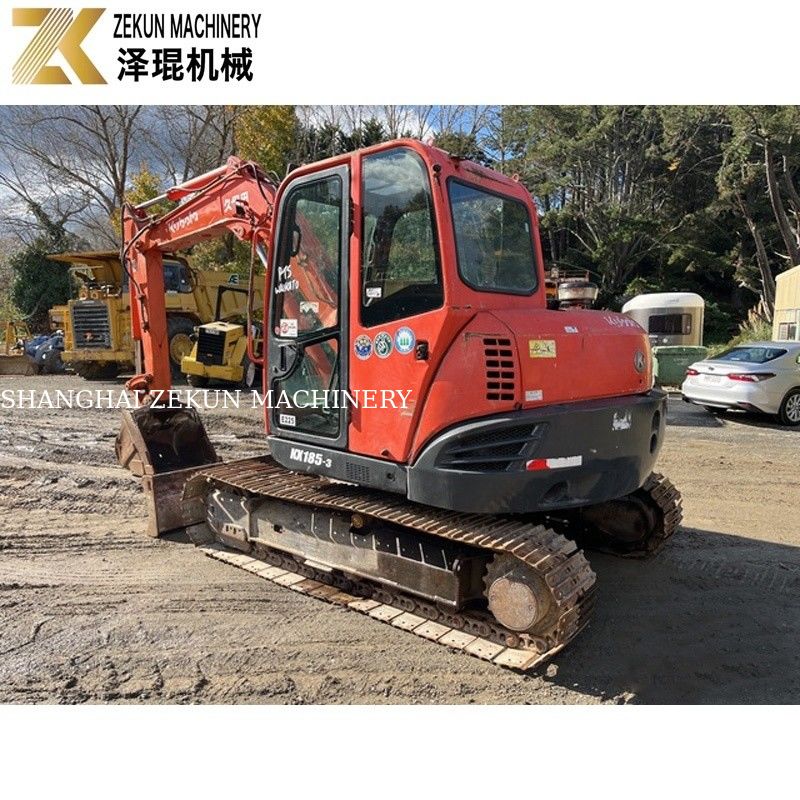 KX185 KX185-3 8 تن مینی حفاری Kubota 185 ماشین حفاری استفاده شده