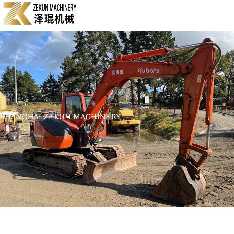 KX185 KX185-3 8 تن مینی حفاری Kubota 185 ماشین حفاری استفاده شده