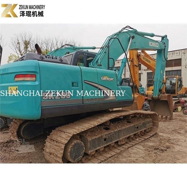 طراحی اصلی استفاده شده Kobelco SK 200 200-8 آبی حفاری دست دوم