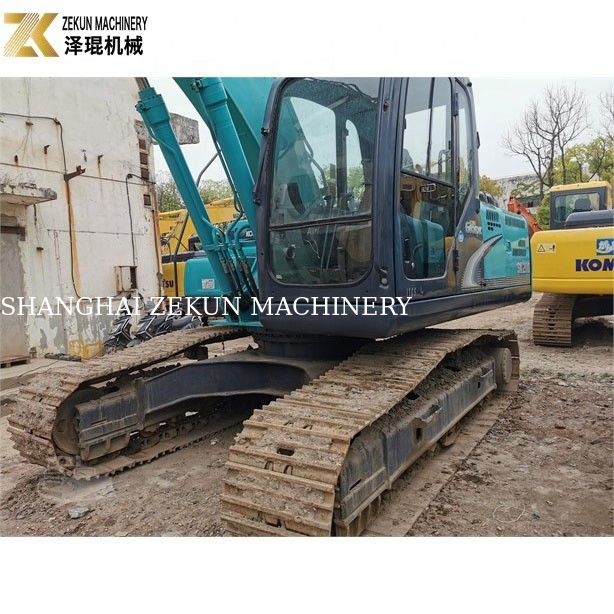 طراحی اصلی استفاده شده Kobelco SK 200 200-8 آبی حفاری دست دوم
