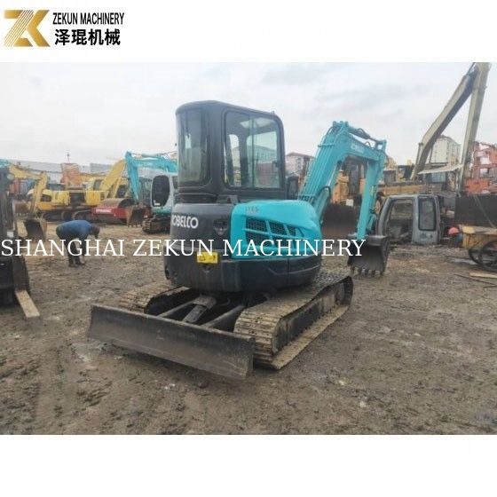 SK55 SK-55 استفاده شده Kobelco Excavator 5.5T با ماشین موتور اصلی