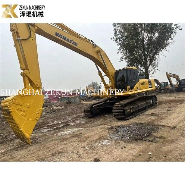 1.9m3 سطل هیدرولیک خزنده حفاری استفاده شده Komatsu PC400-7 برای عملکرد بدون مشکل