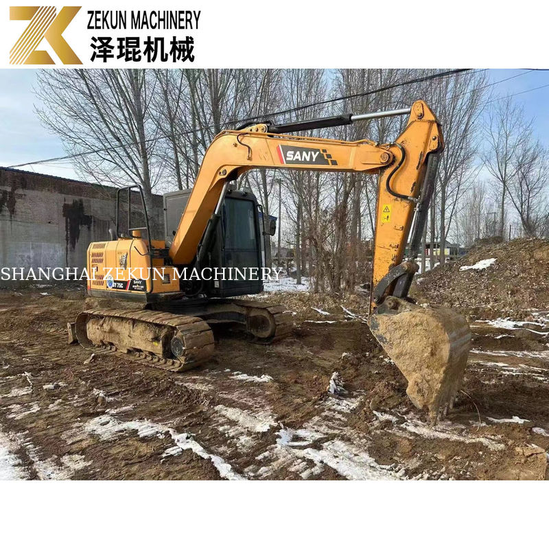 7.5تن SANY 75C Excavator با سایر سیلندر های هیدرولیک استفاده می شود و در سال 2015