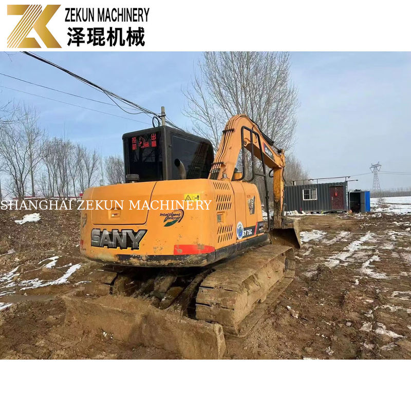 7.5تن SANY 75C Excavator با سایر سیلندر های هیدرولیک استفاده می شود و در سال 2015