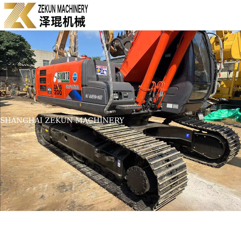 20 تن استفاده شده دست دوم HITACHI ZX 200-3G کاوشگر خزنده حفاری حالت خوب