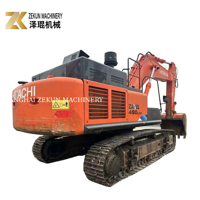 اصلی 49T Hitachi ZX 490 LCA-5A حفاری استفاده شده با سیستم هیدرولیکی دیگر