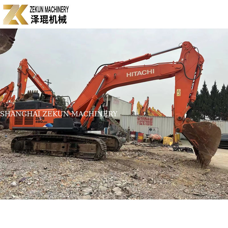 اصلی 49T Hitachi ZX 490 LCA-5A حفاری استفاده شده با سیستم هیدرولیکی دیگر