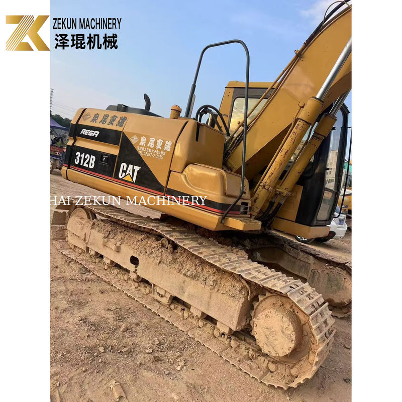 سال 2000 Cat 312B Excavator استفاده شده 12Ton 63KW Excavator دست دوم