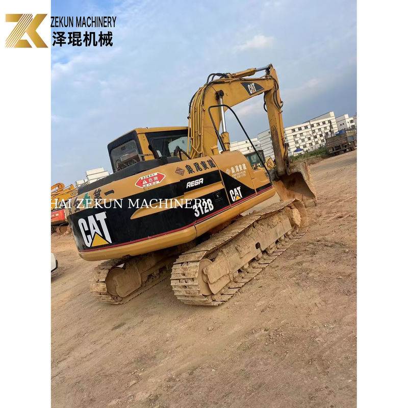 سال 2000 Cat 312B Excavator استفاده شده 12Ton 63KW Excavator دست دوم