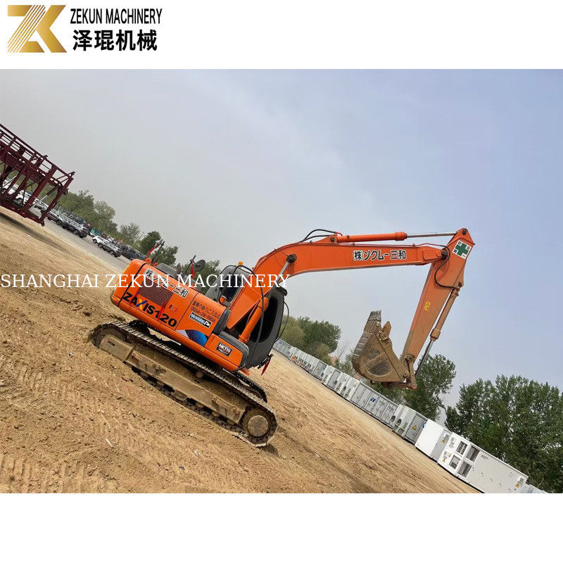 66Kw 2013 حفاری های دست دوم ژاپن رادیاتور هیتاچی EX-1-2 DS 120 2.5