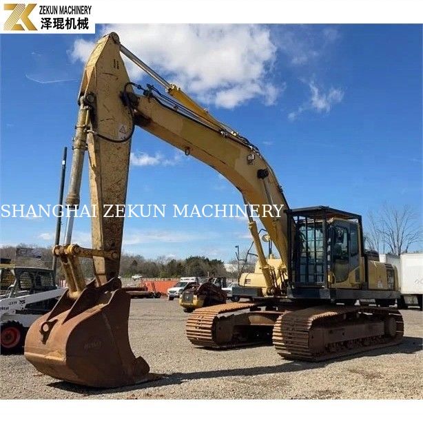 KOMATSU PC 300 LC-8 بارگذاری مورد استفاده HD-6LE حفاری با پمپ هیدرولیک مورد استفاده