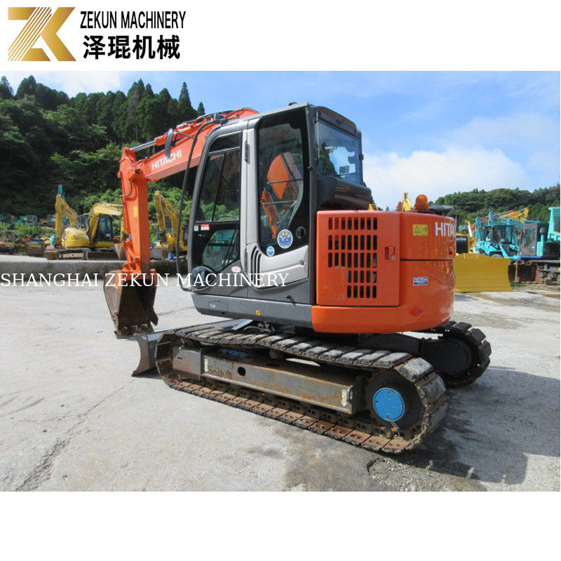 مینی حفاری ژاپنی استفاده شده Hitachi ZX 60 65 70 75 با 2001-4000 ساعت کار