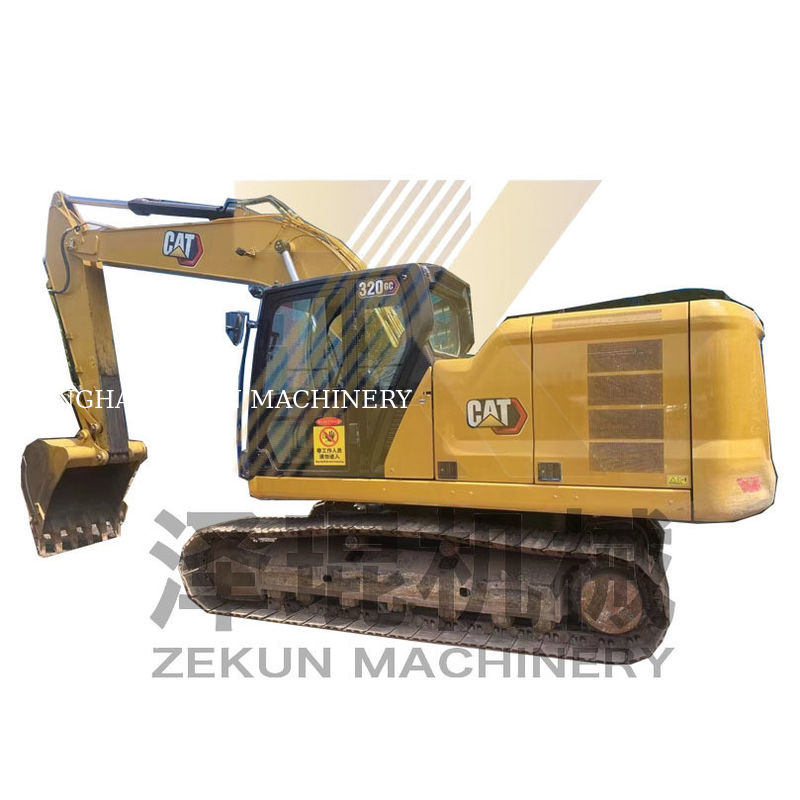 2020 Cat 320GC Excavator Crawler دست دوم با 1.19 m3 ظرفیت سطل در شانگهای