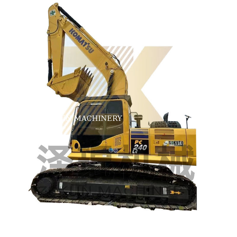 Komatsu PC240-7 حفاری با ساعات کاری کم 0-2000 و سایر سیلندر های هیدرولیک