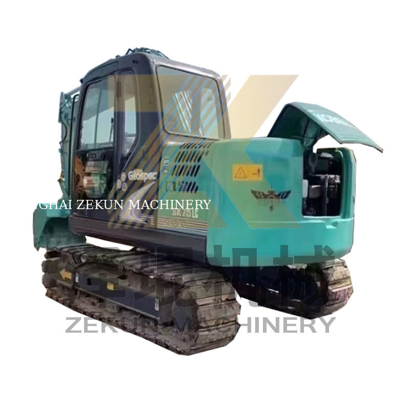استفاده شده کوبلکو SK75 Kobelco Excavator Digger با ظرفیت 0.38 سطل و مقرون به صرفه