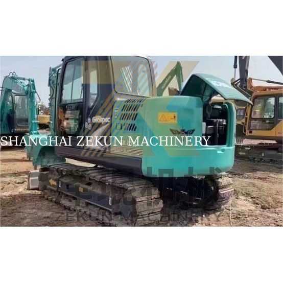 استفاده شده کوبلکو SK75 Kobelco Excavator Digger با ظرفیت 0.38 سطل و مقرون به صرفه