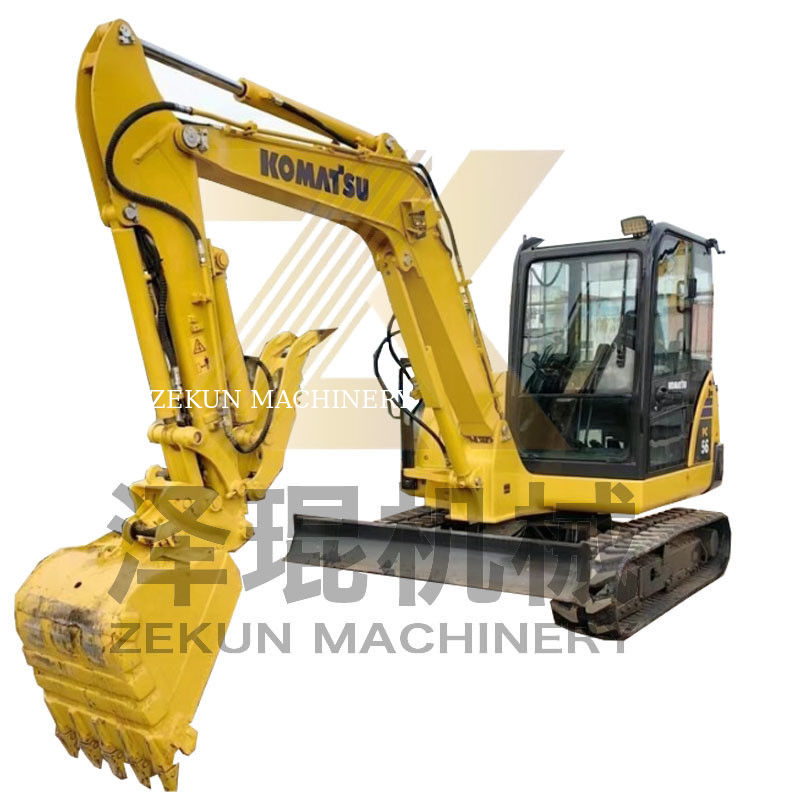 کاوشگر کاماتسو PC56 دست دوم با ظرفیت 0.2m3 و 0-2000 ساعت کار