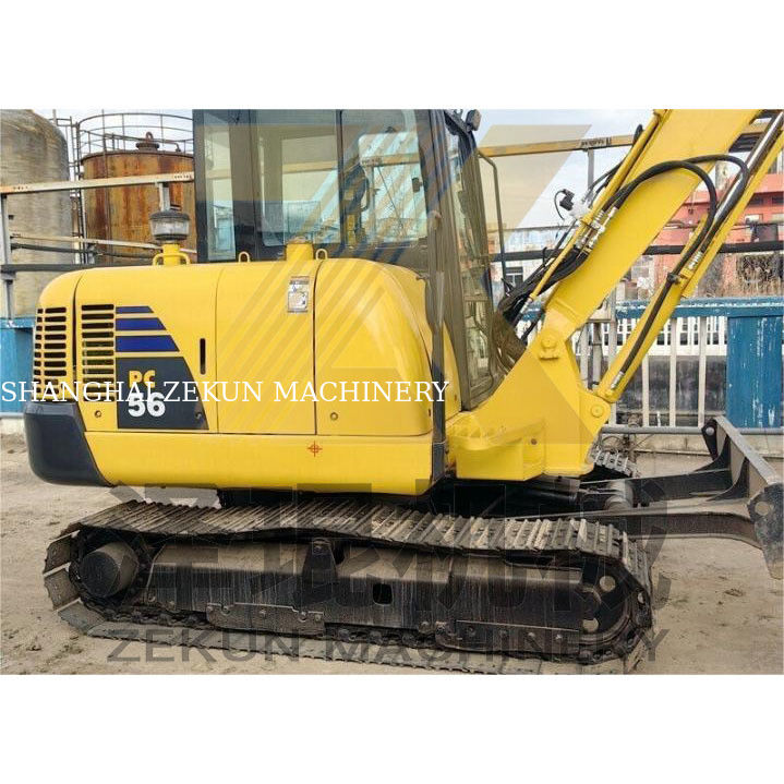 کاوشگر کاماتسو PC56 دست دوم با ظرفیت 0.2m3 و 0-2000 ساعت کار