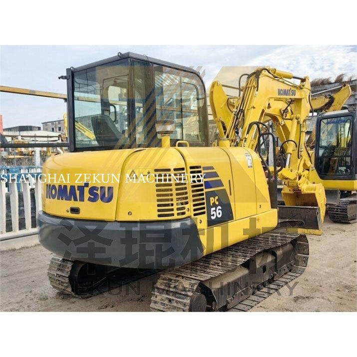 کاوشگر کاماتسو PC56 دست دوم با ظرفیت 0.2m3 و 0-2000 ساعت کار