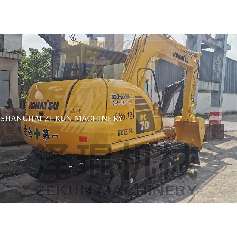 6.59TON وزن عملیاتی 2022 استفاده شده Komatsu PC70-8 حفاری برای نیازهای شما
