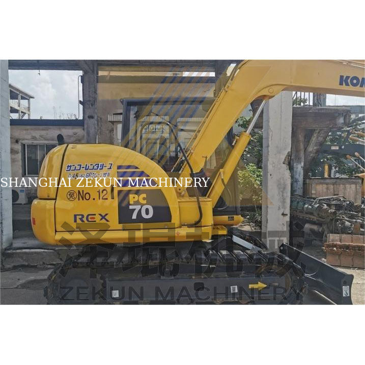 6.59TON وزن عملیاتی 2022 استفاده شده Komatsu PC70-8 حفاری برای نیازهای شما