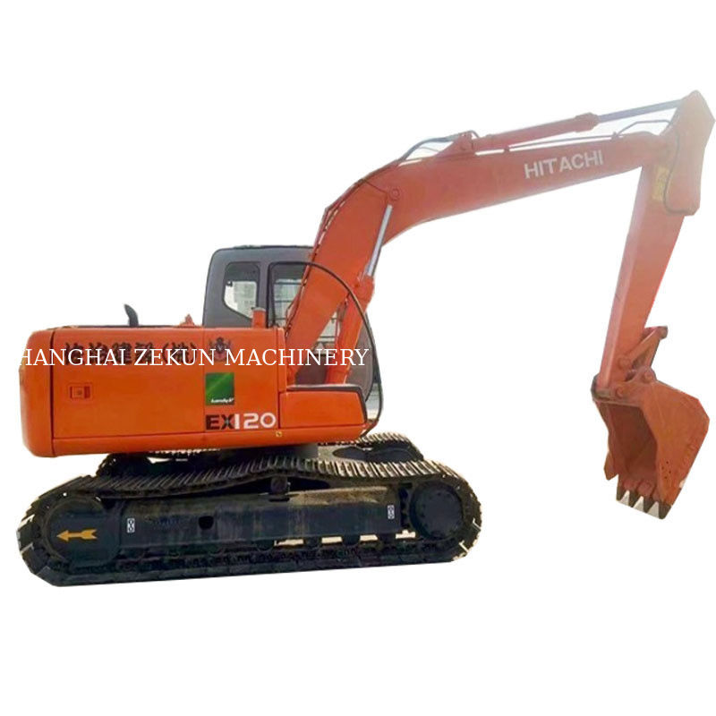 ماشین حفاری مینی هیتاشی ZX120-5 ZX120-6 دست دوم با 7420 ساعت کار
