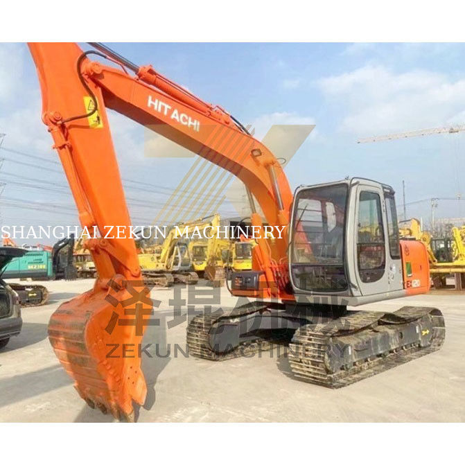 ماشین حفاری مینی هیتاشی ZX120-5 ZX120-6 دست دوم با 7420 ساعت کار