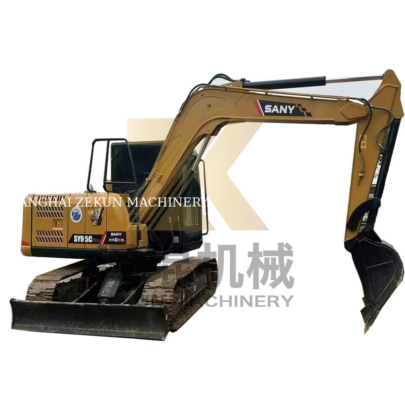 مینی Excavator استفاده شده SANY SY55C SY60C SY75C SY95C SY135C SY215C Pro با موتور کوبوتا
