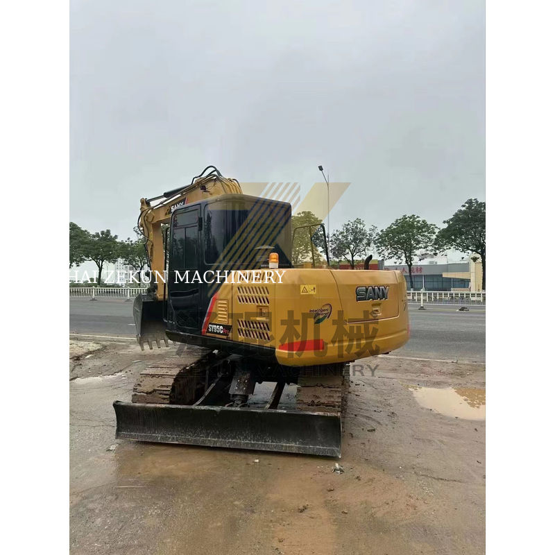 مینی Excavator استفاده شده SANY SY55C SY60C SY75C SY95C SY135C SY215C Pro با موتور کوبوتا