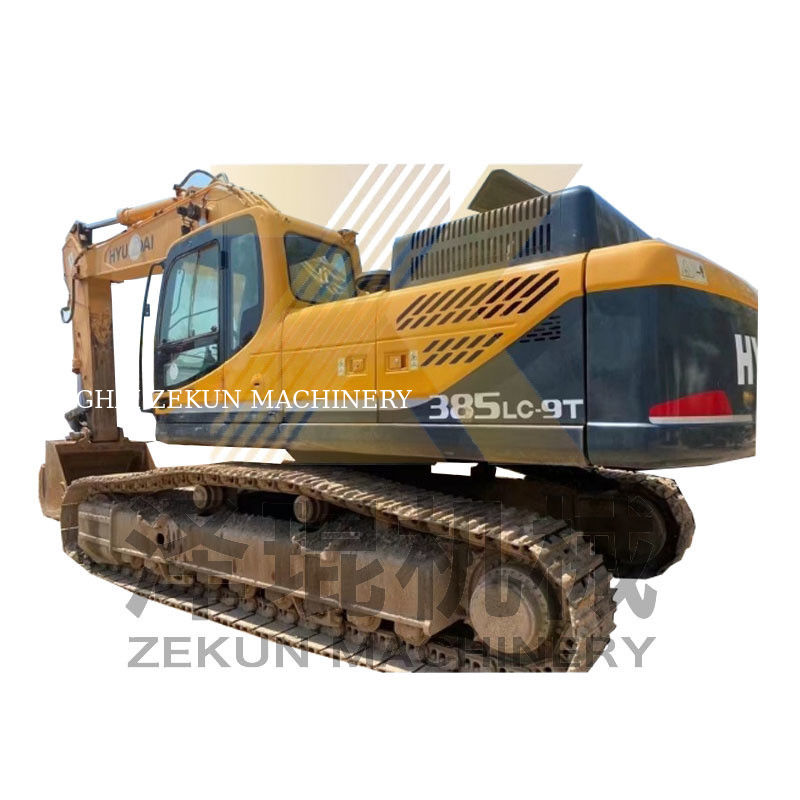پمپ هیدرولیکی استفاده شده هیوندای R385 R385-9 R385LC-9T در وضعیت عالی در شانگهای