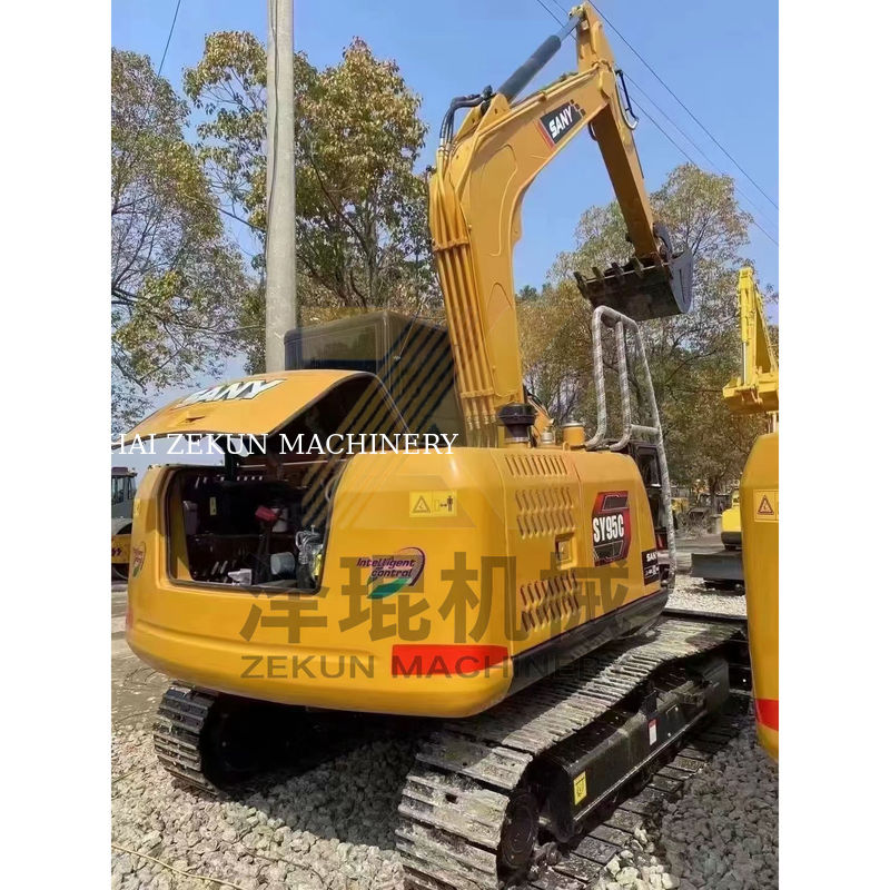 سایر حفاری های هیدرولیک با سیلندر استفاده شده Sany SY95C Pro با ظرفیت سطل 0.39 m3