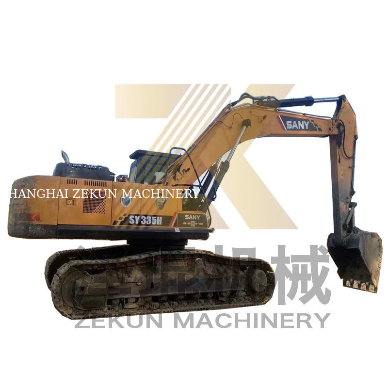 استفاده شده Sany SY335 Excavator ساخته شده در شانگهای در با سایر سیلندر هیدرولیک