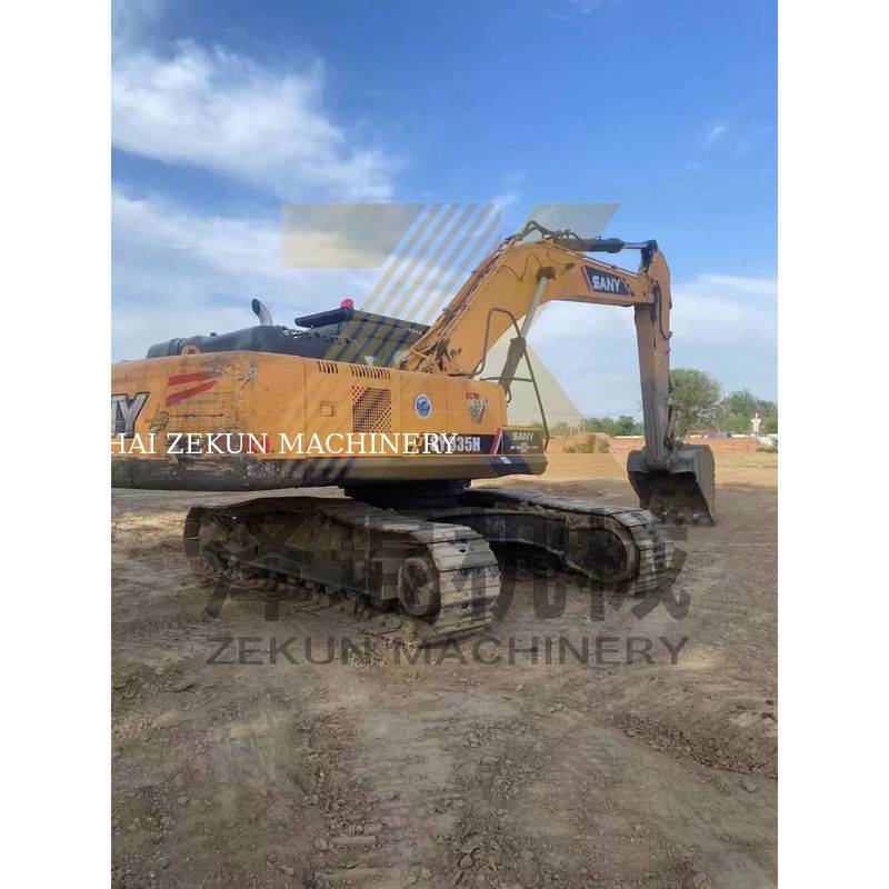 استفاده شده Sany SY335 Excavator ساخته شده در شانگهای در با سایر سیلندر هیدرولیک