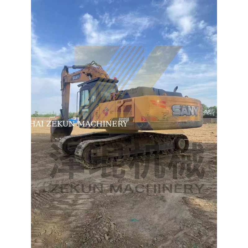 استفاده شده Sany SY335 Excavator ساخته شده در شانگهای در با سایر سیلندر هیدرولیک