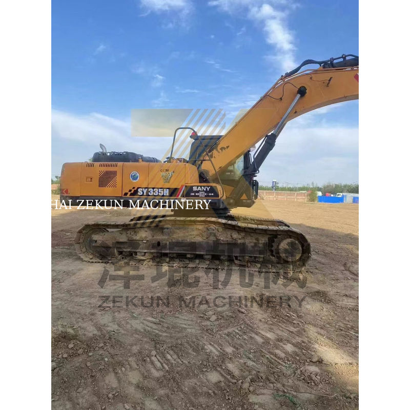 استفاده شده Sany SY335 Excavator ساخته شده در شانگهای در با سایر سیلندر هیدرولیک