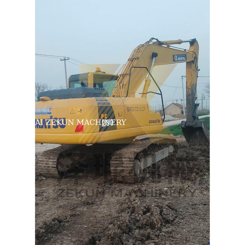 کاماتسو PC200-7 PC200-8N1 کاوشگر کاوشگر کاوشگر با موتور 110KW در شانگهای