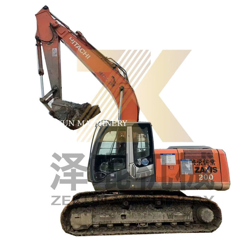 Hitachi ZX200-3 Crawler Excavator با موتور ISUZU 6500 ساعت کار در شانگهای