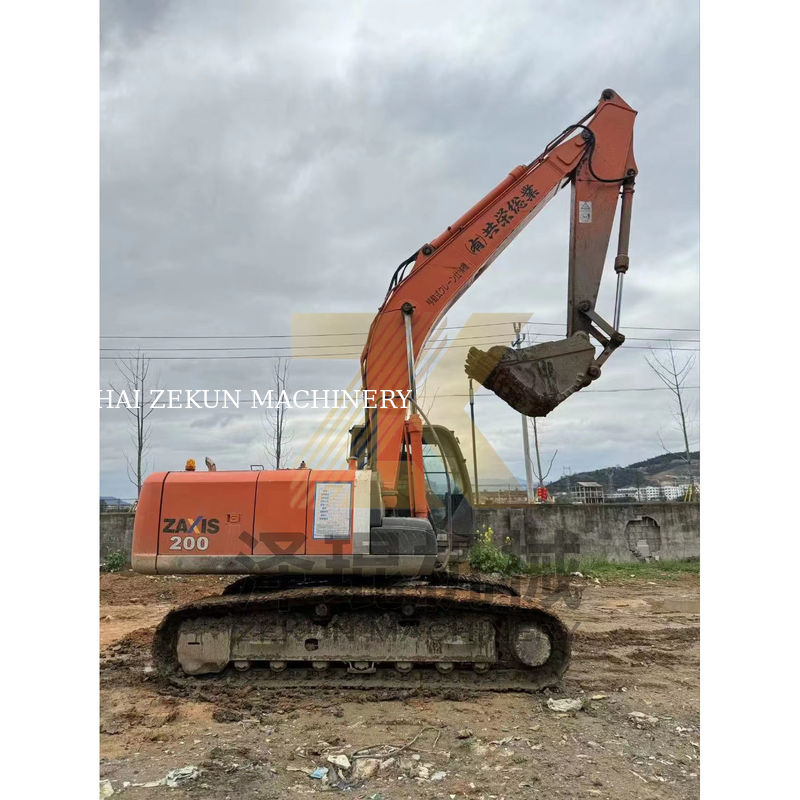 Hitachi ZX200-3 Crawler Excavator با موتور ISUZU 6500 ساعت کار در شانگهای