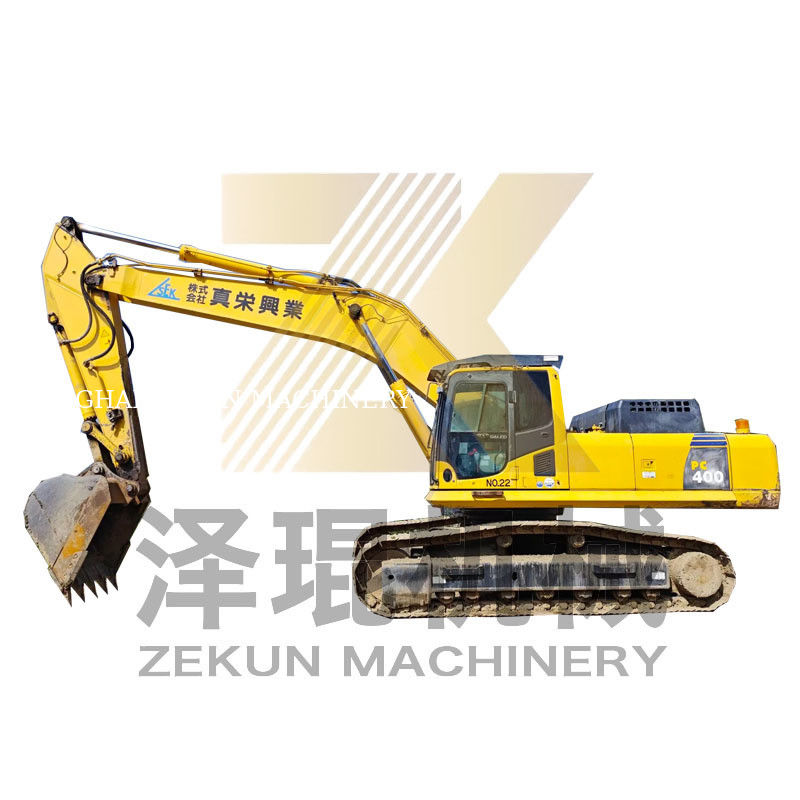 Komatsu PC400-8 مدل 2022 2023 حفاری برای توسعه زیرساخت های ترکیه