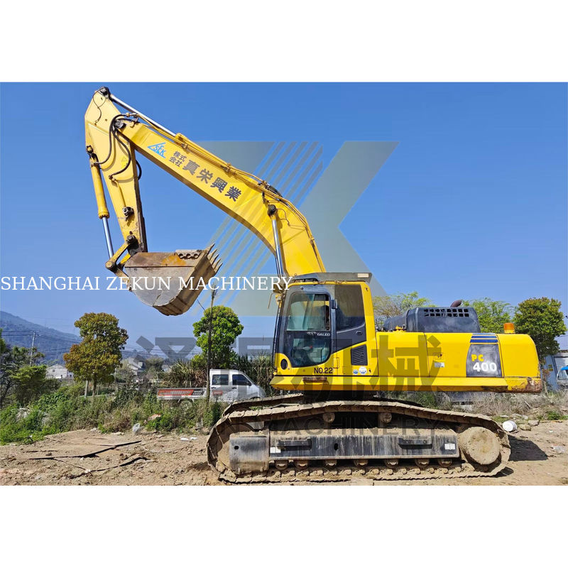 Komatsu PC400-8 مدل 2022 2023 حفاری برای توسعه زیرساخت های ترکیه