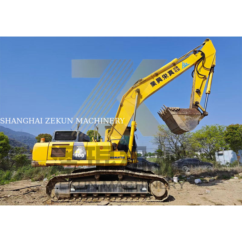 Komatsu PC400-8 مدل 2022 2023 حفاری برای توسعه زیرساخت های ترکیه