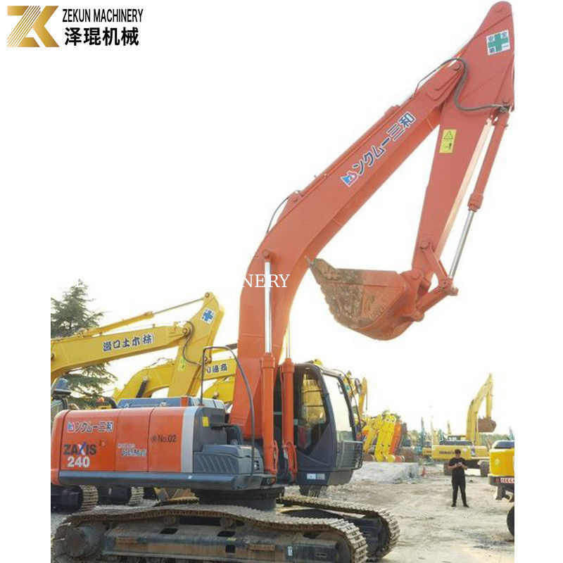 24 تن استفاده شده Hitachi ZX240 Excavator دریچه هیدرولیک اصلی 132KW ZX60 ZX70 ZX120