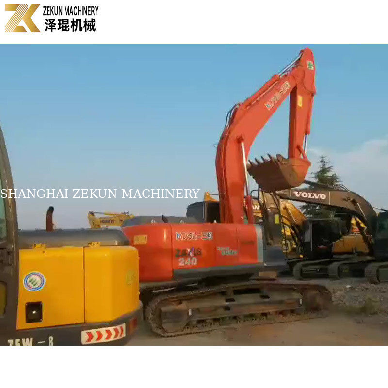 24 تن استفاده شده Hitachi ZX240 Excavator دریچه هیدرولیک اصلی 132KW ZX60 ZX70 ZX120