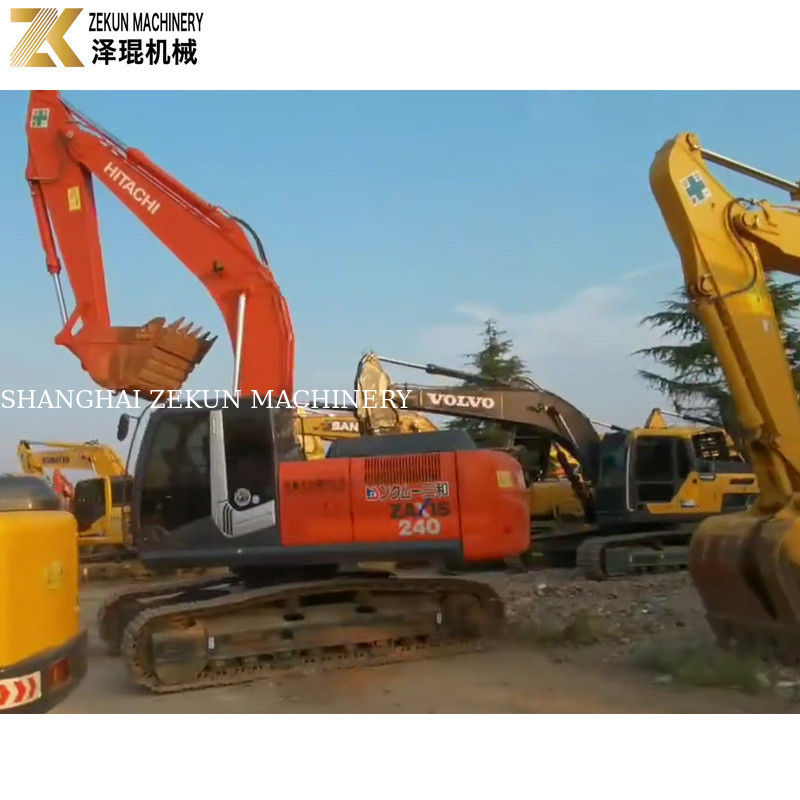 24 تن استفاده شده Hitachi ZX240 Excavator دریچه هیدرولیک اصلی 132KW ZX60 ZX70 ZX120