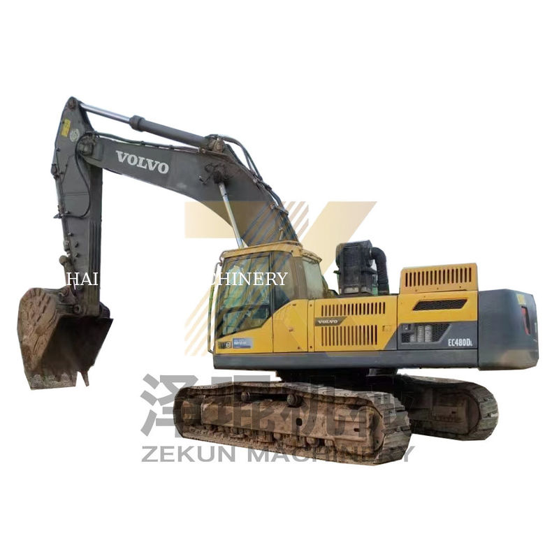 استفاده شده 2019 ولوو EC480D EC480DL Excavator خزنده در شانگهای 4001-6000 ساعت کار